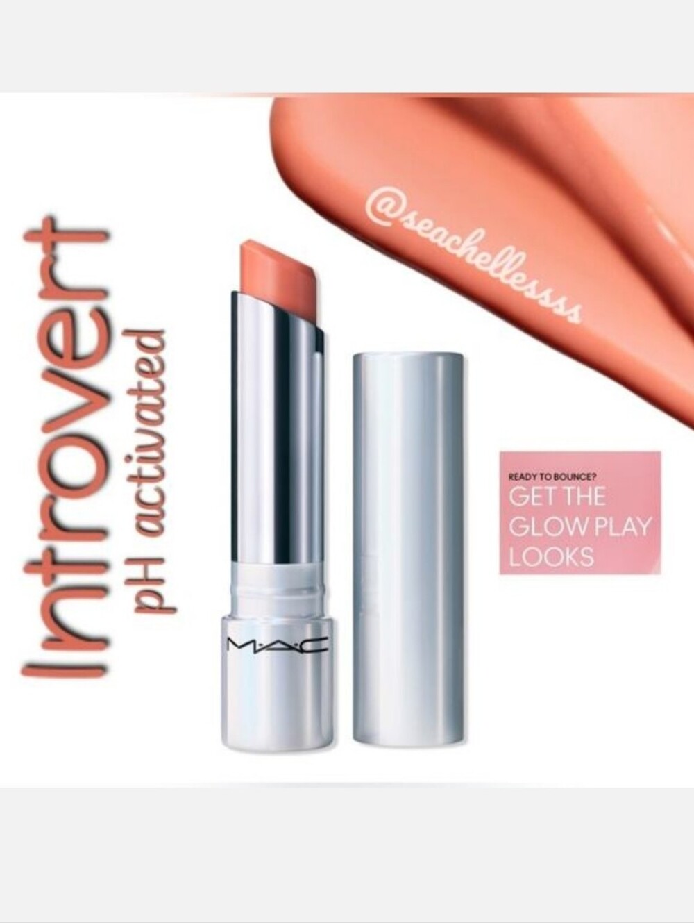 Mac Cosmetics Tender Talk Lip Balm Introvert Brand New in Box Authentic